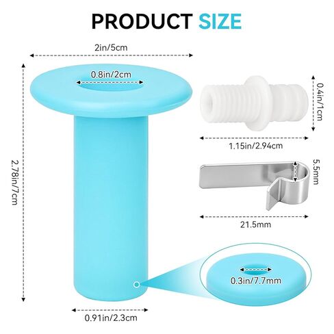 Filter Primer Kit for Berkey Gravity-Fed Water Filtration Systems, Universal Filters Primer for Berkey Water System, Provides Seal Between Faucet and Filter Elements for Easier Priming in Saudi Arabia