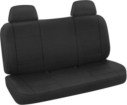 Bench Seat Covers Compatible with 1990-1998 Chevy C/K 1500, C1500 K1500 Front Solid Bench Seat with Headrests, Heavy Duty Knitted Sponge Material in Saudi Arabia