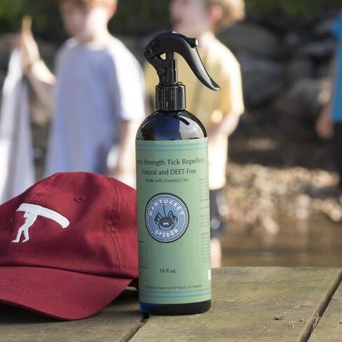 Nantucket Spider Tick Repellent Spray (16 oz) | DEET-Free | Essential Oil Tick Repellent | Made in USA in Saudi Arabia