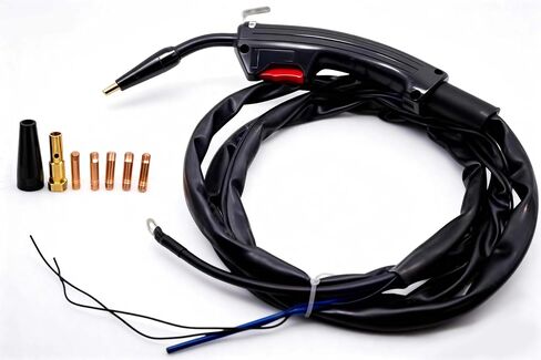 8ft No Gas Mig Gun Replacement Fits Lincoln Century 80GL FC90 90i FC Flux-Cored Welder K3493-1 K2185-1 K5256-1 K2501-1 in Saudi Arabia