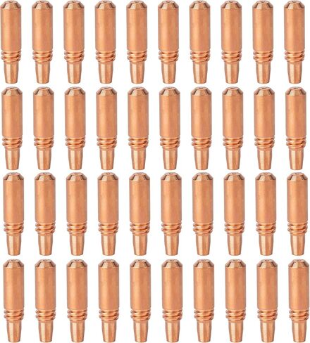 40PK Contact Tips 206187 .040" - .035AL for Miller Spool Spoolmatic 15A 30A Pro Spool gun & XR Series & Roughneck C-Series Welding Gun Consumables in Saudi Arabia