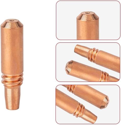 40PK Contact Tips 206187 .040" - .035AL for Miller Spool Spoolmatic 15A 30A Pro Spool gun & XR Series & Roughneck C-Series Welding Gun Consumables in Saudi Arabia