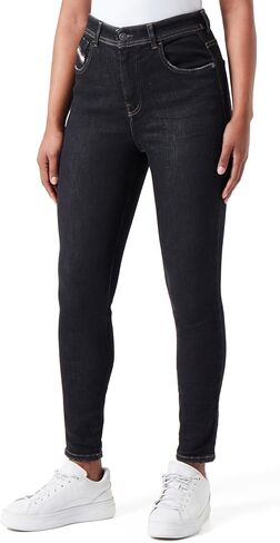 Diesel 1984 SLANDY-HIGH 069EF Super Skinny Jeans Jeans Woman Black in Saudi Arabia