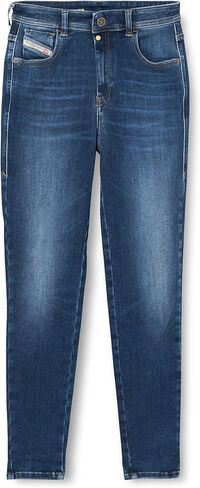 Diesel 1984 SLANDY-HIGH 069EF Super Skinny Jeans Jeans Woman Black in Saudi Arabia