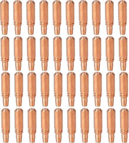 40PK Contact Tips 206187 .040" - .035AL for Miller Spool Spoolmatic 15A 30A Pro Spool gun & XR Series & Roughneck C-Series Welding Gun Consumables in Saudi Arabia