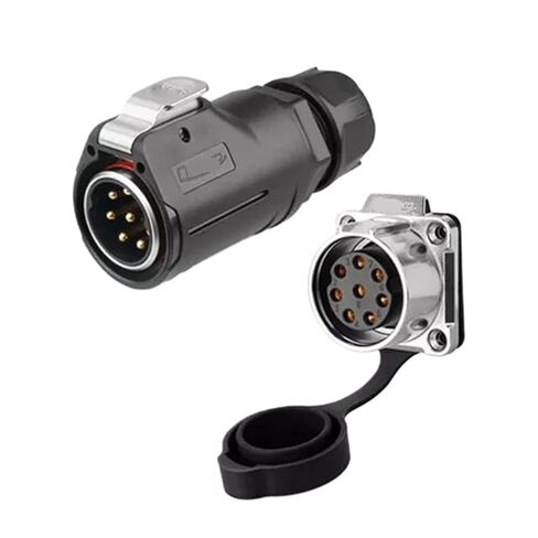 8 pin 15A Power Connector Male and Female Socket Waterproof IP67 in Saudi Arabia