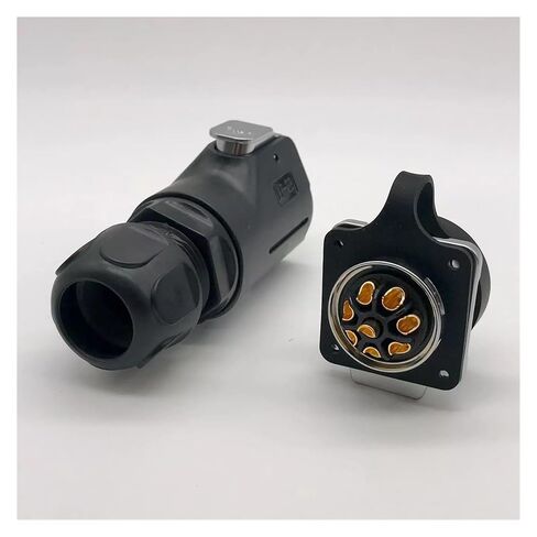 8 pin 15A Power Connector Male and Female Socket Waterproof IP67 in Saudi Arabia