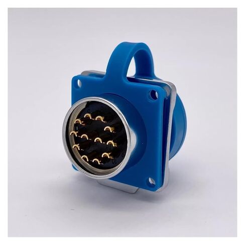 12 pin Power Connector Male and Female Socket Waterproof IP67 Heavy Duty Metal in Saudi Arabia