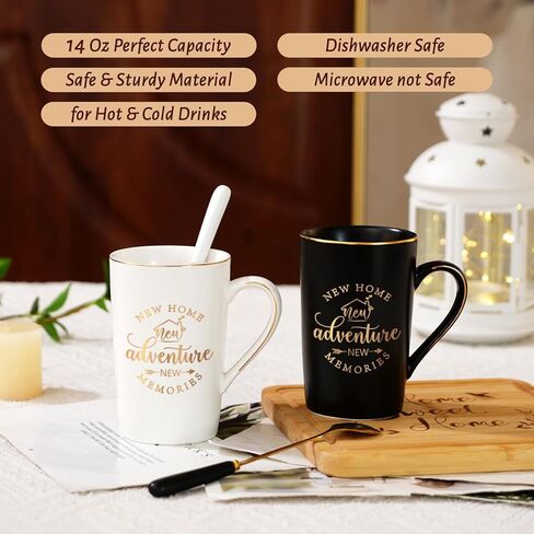 maustic House Warming Gifts New Home، 14 قطعة سلة هدايا منزل جديد، هدية هووسورمينغ لأصحاب المنازل الأزواج النساء، هدايا الختام لمشتري المنازل in Saudi Arabia