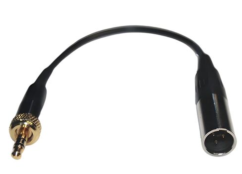محول ميكروفون مكثف من Fitmics لجهاز إرسال الميكروفون اللاسلكي لـ AKG أنثى إلى Sennheiser Male in Kuwait