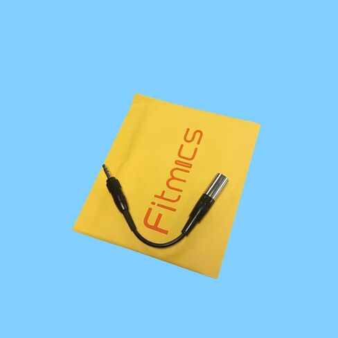 محول ميكروفون مكثف من Fitmics لجهاز إرسال الميكروفون اللاسلكي لـ AKG أنثى إلى Sennheiser Male in Kuwait