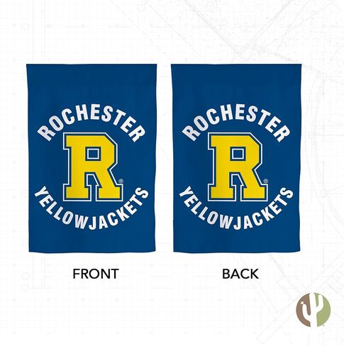 Desert Cactus University of Rochester UR Garden Flag – 19 x 12 inch Rochester Yellowjackets Banner, For Outdoor Display and Events (Design A) in Saudi Arabia