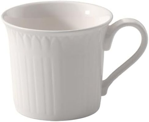 Villeroy & Boch Cellini Tea Cup, 6.75 oz, Premium Porcelain, White in Saudi Arabia
