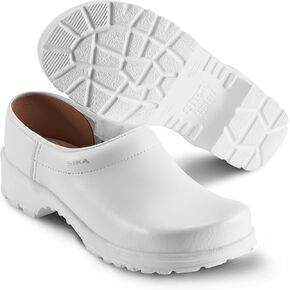 Sika Footwear Birchwood Comfort Work Clog, Slip Resistant Shoes for Nursing and Chef, Men, Black, Size - 46 in Saudi Arabia