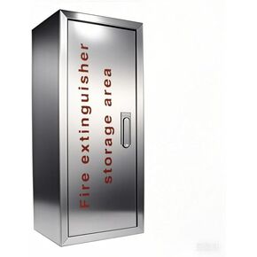 Fire Extinguisher Cabinet,Box,Bracket, Wall Mount,Stainless Steel Suitable for 5LB,10LB Fire Fxtinguisher in Saudi Arabia