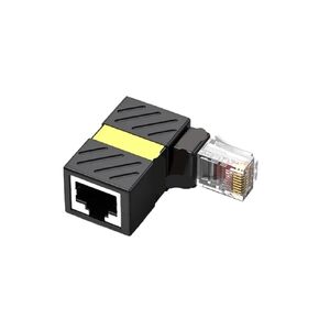 1PCS RJ45 Gigabit Adapter Right Angle Elbow Connector in Saudi Arabia