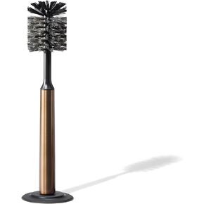 Curio Home Goods Ionic Bottle Brush, Magnetized to Stand Upright, Stainless Steel with Replaceable Head, Bronze in Saudi Arabia