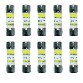 10-Pack New FLQ-7A FLQ 7A 500Vac Time Delay Fuse,FLQ-7 Time-Delay Cartridge Fuses in Kuwait