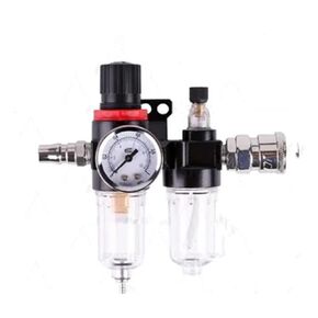 AFC2000 AFR2000+AL2000 G1/4 air Compressor Oil-Water Separator air Filter Pressure reducing Valve Regulator(AFC2000 12mm Fitting) in Saudi Arabia