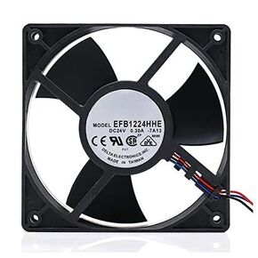 EFB1224HHE DC24V 0.30A 12038 12CM ماكس معدل تدفق الهواء محول مروحة التبريد in Kuwait