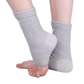 one Compress Bamboo Foot Ankle Sleeves Neuropathy for Women- Premium Anti-Fatigue Bamboo Footsleeves (Grey,L(ShoeSize41-44)) in Saudi Arabia