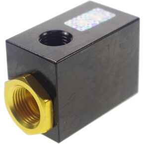 الألومنيوم G1/4 "تدفق مدخل الهواء في اتجاه واحد هوائي هوائي سريع صمام QE-02 in Kuwait