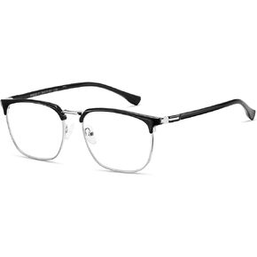 Classic Non Prescription Glasses Clear Lens Classic Driving Blue Light Cheater Metal Eyeglasses Designer Men in Saudi Arabia
