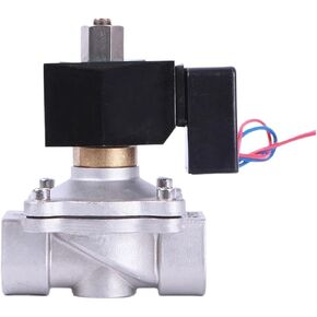 1 inch Water Solenoid Valve Stainless Steel Normally Open Non-Heat Solenoid Valve 220VAC 110VAC 24VDC 12VDC Solenoid Valve(BSP_24VDC) in Kuwait