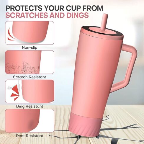 Roliwils 2 Pack Silicone Cup Boot for Brumate Era, Anti-Slip Dent Protection Boot | Cup Accessories | Protective Bottle Sleeve for Daily & Outdoor Use in Saudi Arabia