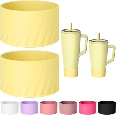 Roliwils 2 Pack Silicone Cup Boot for Brumate Era, Anti-Slip Dent Protection Boot | Cup Accessories | Protective Bottle Sleeve for Daily & Outdoor Use in Saudi Arabia