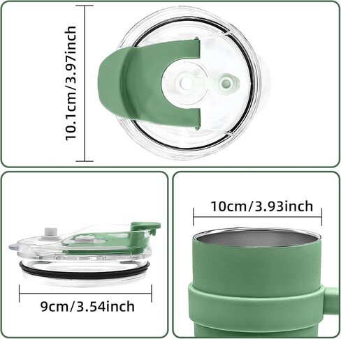 30/40 oz Tumbler Replacement Lids,1pack Spill Proof Straw Lids for YETI,Old Style RTIC,Ozark Trail and More,for Travel Tumblers,Stainless Steel Tumblers,Straw and Sippy Friendly in Saudi Arabia