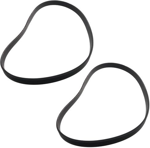 2pcs 5PJ605 V-Ribbed Belt Rubber Drive Belt Replacement V-Belt Compatible with SCHEPPACH HMS 850/1070 Trimmers (605x12mm) in Saudi Arabia