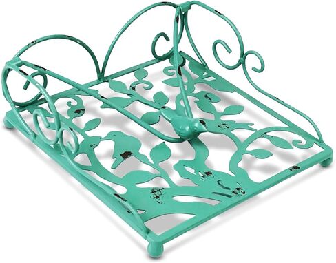 Flat Metal Napkin Holder for Table, Farmhouse Green Napkin Holder for Kitchen, Restaurant, Home, Bar & Table Decor in Saudi Arabia