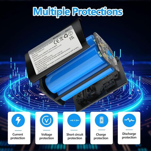REYTRIC 3200mAh Replacement for Eufy g32 pro Battery RoboVac 11 11C 11S MAX 12 15C 15CMAX 15T 15MAX 25C 30C 30 35C G30 G32PRO G10 & Hybrid Ecovacs Deebot N79S N79 N79W DN622 601 500 in Saudi Arabia