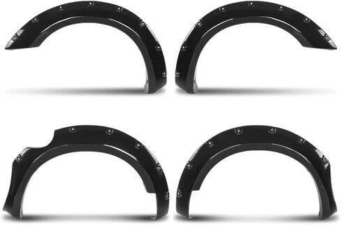 CROSSDESIGN Fender Flares Compatible with Nissan Rogue 2014-2020 Front Driver & Passenger Side Textured Black Plastic 2Pcs in Saudi Arabia