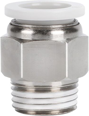 خرطوم نحاسي موصل سريع هوائي PC8-02mm أنبوب غاز مستقيم من خلال أبيض 1 قطعة (WhitePC10-03) in Kuwait