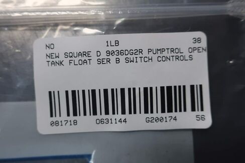 SQUARE D 9036DG2R PUMPTROL مفتاح تعويم الخزان المفتوح SER B D631144 in Saudi Arabia