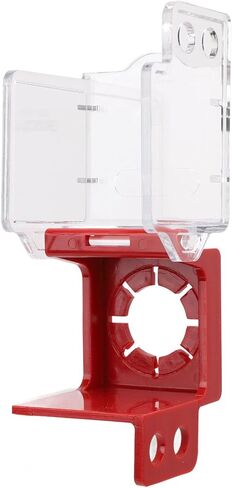 Emergency Stop Button Cover Lockout Cover, PC Engineering Plastic for Emergency Stop Buttons, Compatible with Various Switches, Push Button Switch Guard in Saudi Arabia