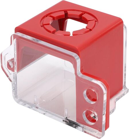 Emergency Stop Button Cover Lockout Cover, PC Engineering Plastic for Emergency Stop Buttons, Compatible with Various Switches, Push Button Switch Guard in Saudi Arabia
