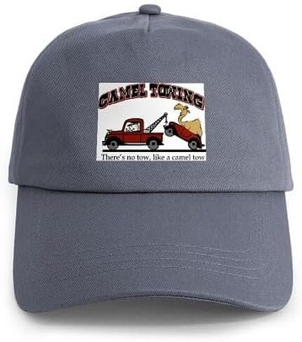 CafePress Camel Towing Cap Adjustable Baseball Cap in Saudi Arabia