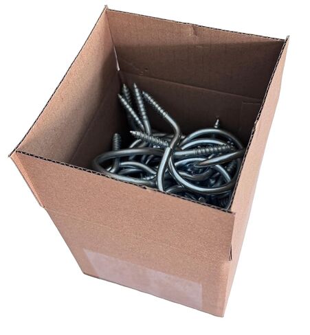 Skywalker Galvanized Steel Bridle Wiring Ring, 1-1/2 Inch Inner Diameter, 1-1/2 Inch Screw Length, 25-Pack, in Saudi Arabia