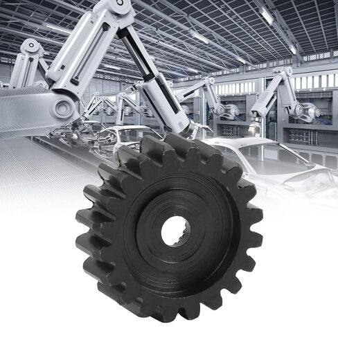 Servo Gear, 20 Teeth 25 Tooth Spline MOD 0.8 Cast Steel High Strength Durable Wear for RC Cars Robotics DIY Projects in Saudi Arabia