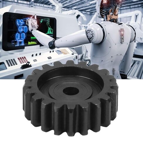 Servo Gear, 20 Teeth 25 Tooth Spline MOD 0.8 Cast Steel High Strength Durable Wear for RC Cars Robotics DIY Projects in Saudi Arabia