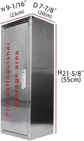 Fire Extinguisher Cabinet,Box,Bracket, Wall Mount,Stainless Steel Suitable for 5LB,10LB Fire Fxtinguisher in Saudi Arabia