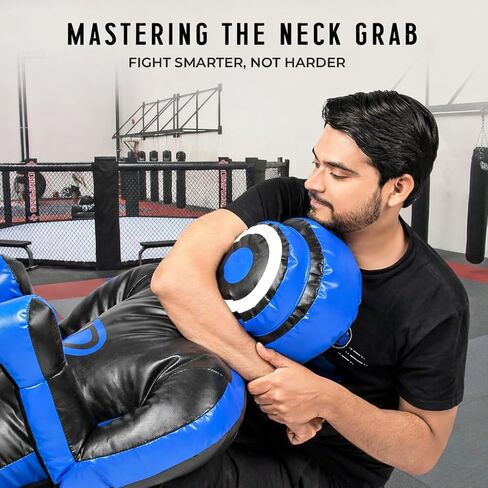 دمية تصارع متعددة الألوان - BJJ، MMA، دمية تدريب المصارعة والجودو - كيس ملاكمة متين للفنون القتالية وممارسة الدفاع عن النفس 180 سم شاغرة in Saudi Arabia