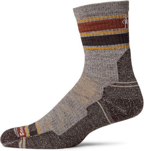 Smartwool Men's Hike Light Cushion Striped Mid Crew Socks in Saudi Arabia