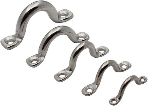 Homoyoyo 30pcs Stainless Steel Hump Shape Grab Handle for Kayak Canoe Dinghy Material Easy Installation for Yachts and Boats in Saudi Arabia
