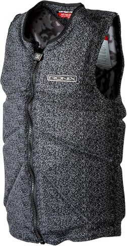 RONIX Men's One Impact Vest | Lightweight Water-Resistant Protective Engineered Mesh Life Jacket for Water Sports w/Chest & Back Diamond Flex Foam in Saudi Arabia