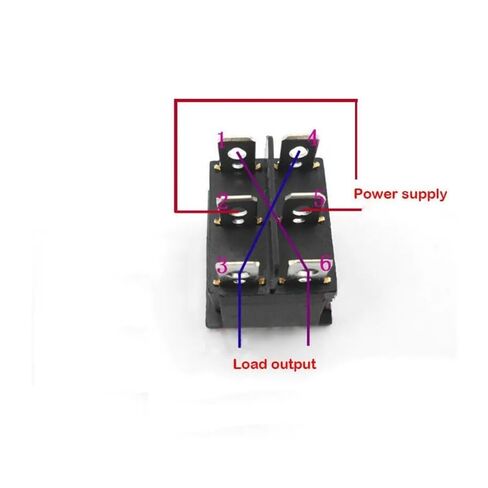 1PC 20A 3V-36V CW CCW Forward & Reverse Toggle Switch Inverted Control Converter in Saudi Arabia