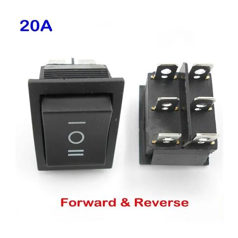 1PC 20A 3V-36V CW CCW Forward & Reverse Toggle Switch Inverted Control Converter in Saudi Arabia